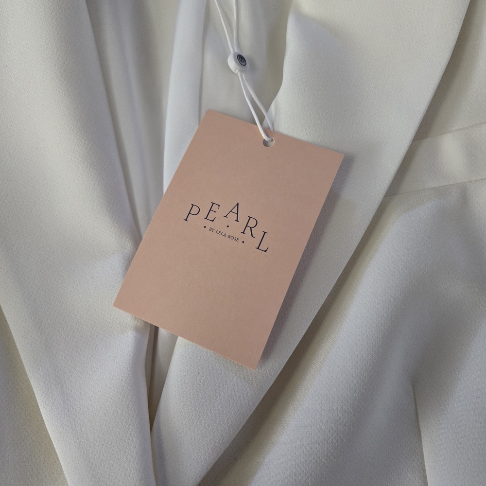Pearl By Lela Cream Blazer - Picture 6 of 9